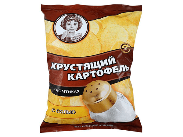 Картофельные чипсы "Девочка" 40 гр. в Электроуглях