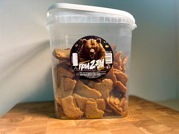 Ведро Ржаные гренки с чесноком в Электроуглях