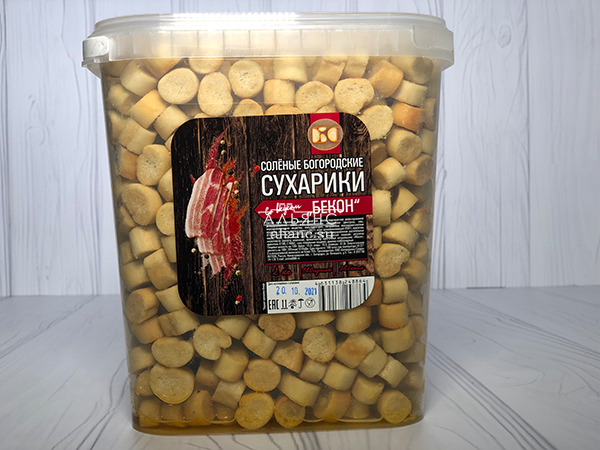 Сухарики с беконом в Электроуглях