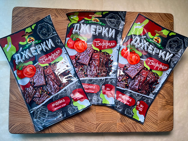 Джерки из индейки "Баффало" 45 гр. в Электроуглях