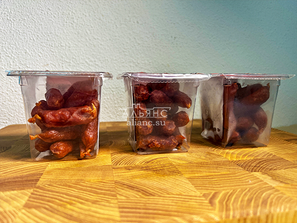 Колбаски МИНИ с сыром с/к (100 гр) в Электроуглях