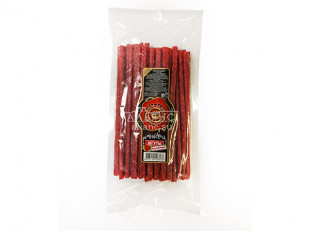 Кета (подкопченная) соломка: Кнуты Брусничные (500 гр.)