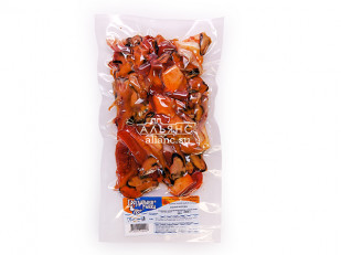 Мясо (АЛЬЯНС) вяленое свинина с халапеньо (500гр): Морской коктейль (500гр)