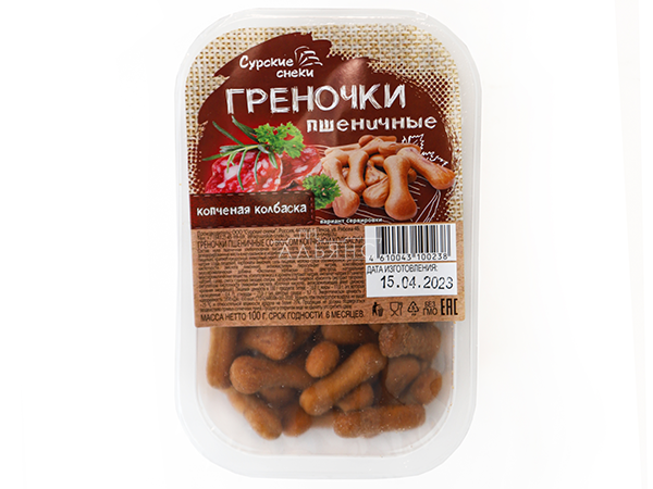 Сурские (ПШЕНИЧНЫЕ) Копченая колбаска (100 гр) в Электроуглях