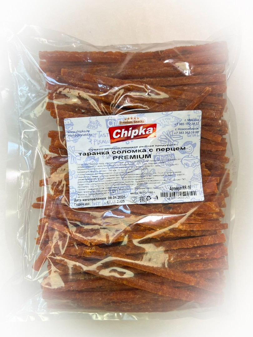 Таранка с перцем (соломка) (Chipka ПРЕМИУМ) в Электроуглях