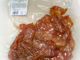 Осьминог (ломтики из филе кальмара): Мясо Чипсы куриные 