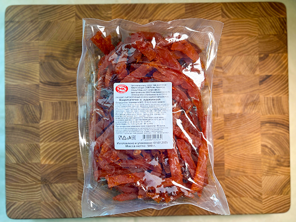 Продукт из мяса птиц "КАРПАЧЧО с АДЖИКОЙ" с/к "ООО БАЛТИКА" (Калининградская обл.) в Электроуглях