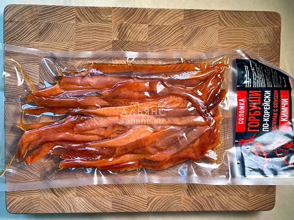 Горбуша соломка по-корейски в Электроуглях