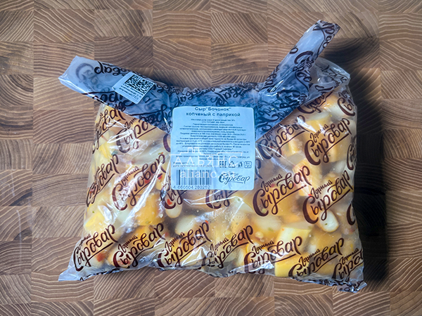 Сыр 1 кг ГОРНЫЙ СЫРОВАР (Бочонок копчёный с паприкой) в Электроуглях