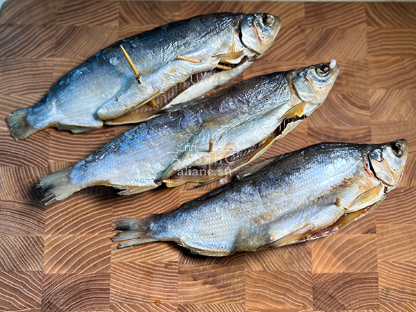 Пелядь вяленая крупная потрошеная в Электроуглях