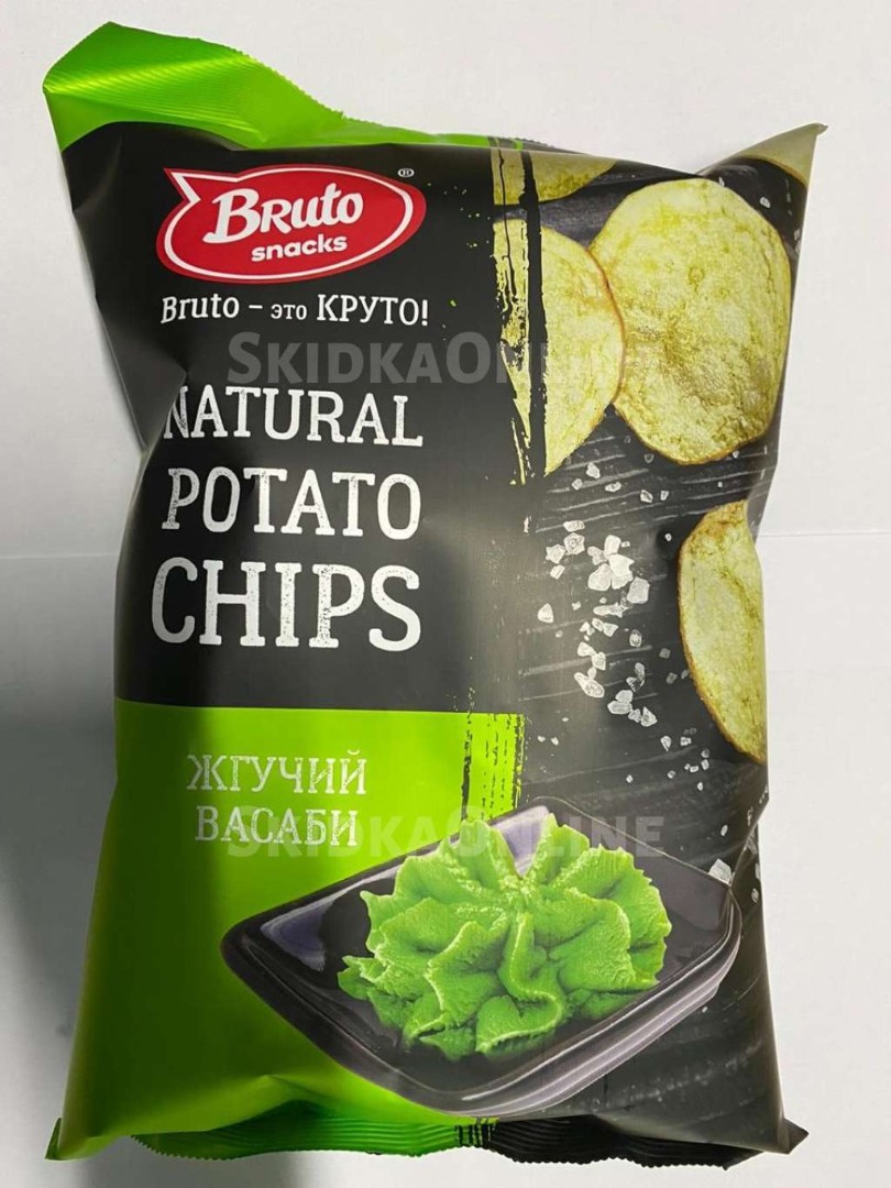 Картофель «Бруто» со вкусом васаби 130 гр. в Электроуглях